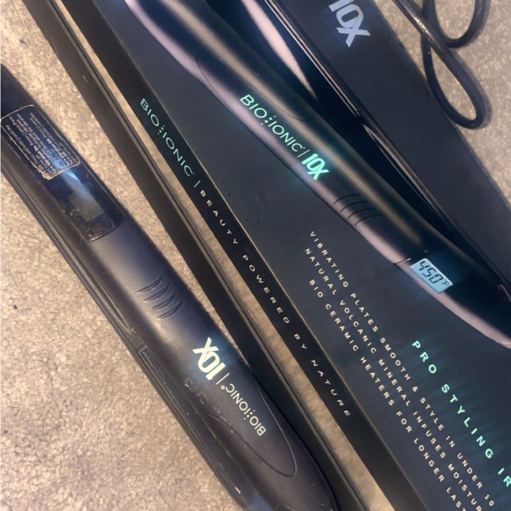 bio ionic 10x hair straightener